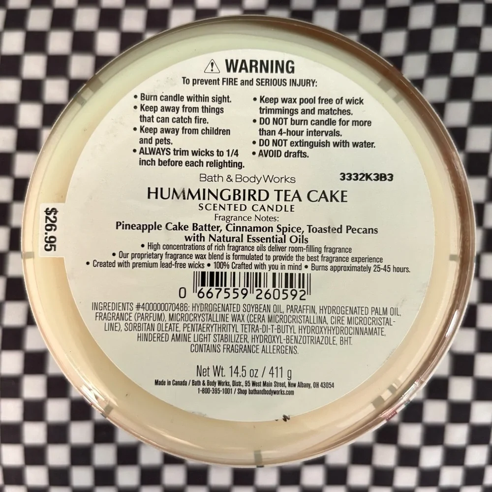 Hummingbird Tea Cake - Picture 4 of 4